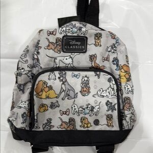Disney Classics Multi-Color Dog Pattern Backpack